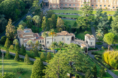 Cuadro en lienzo Villa Pia (Casina Pio IV) in Vatican City, center of Rome, Italy