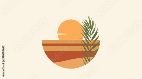 A soft, neutral beige background evokes calm and simplicity. Perfect for layering text, graphics, or showcasing products in a clean and understated pr