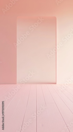 Abstract Minimalist Very Pale Rose Pink Background 3
