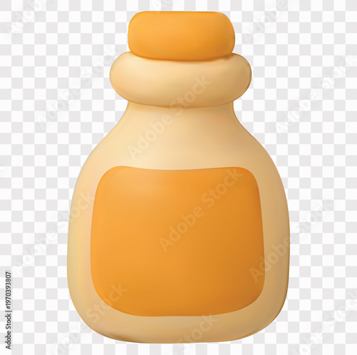 Autumn Harvest Vector Icon Set | 3D icon set | oil