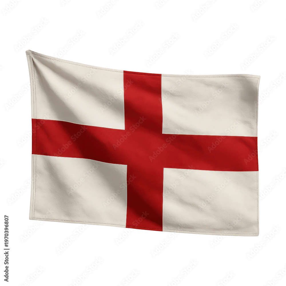 Fototapeta premium PNG England flag symbolizing heritage