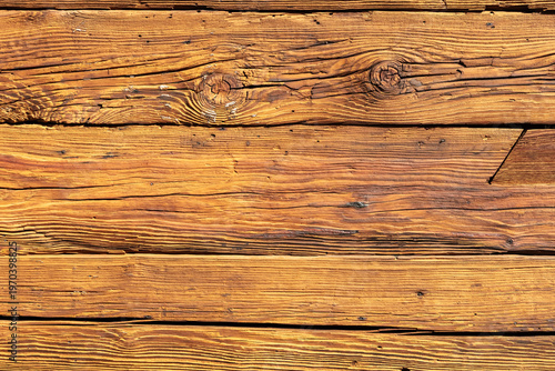 Rustic wood plank texture brown weathered board surface
