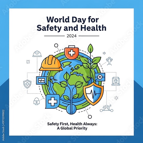 World day for safety and health 2024 promotes global workplace safety priorities