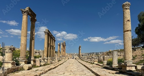 Photos Ancient Roman Ruins with Columns Historic Architecture Travel Destination
