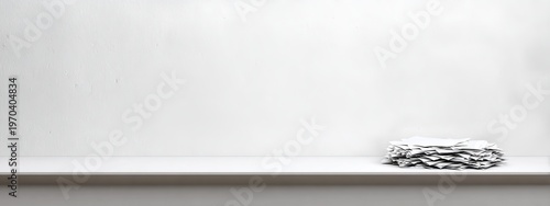 Wide Shot White Background Wooden Seed Tray Negative Space