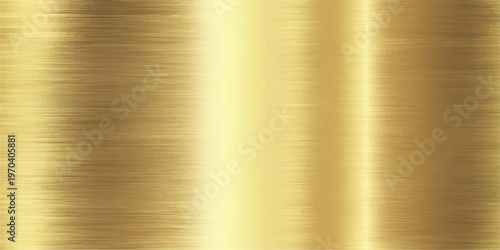 Striking Metallic Gold Texture background. The image showcases a highly detailed and opulent brushed gold texture. Its polished surface captures and reflects light.