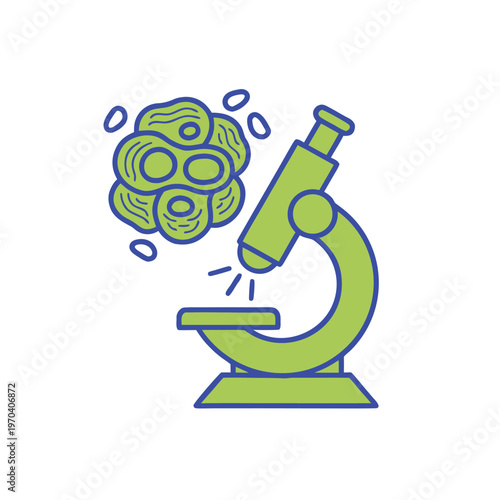 Science Study With Microscope