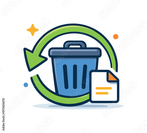 Soft deletion and reversible actions in digital products focused on allowing users to undo changes without permanent loss of data, a trash bin