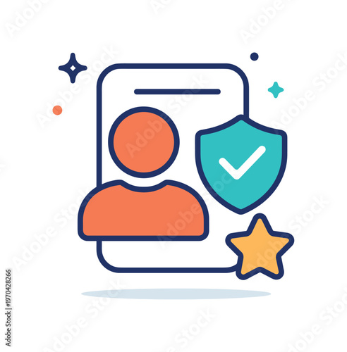 Digital trust signals and credibility indicators influencing user decisions in online platforms and marketplaces, a user profile combined with a small