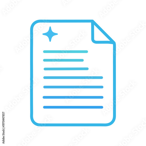 Document Summarization File Icon