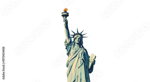 Statue of Liberty, New York City Landmark, Iconic Symbol of Freedom
