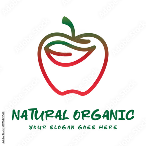 Iconic Apple Inspired Emblem