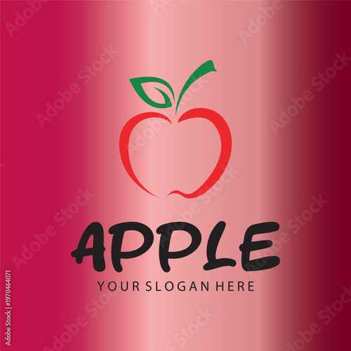 Iconic Apple Inspired Emblem