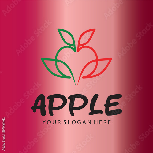 Iconic Apple Inspired Emblem
