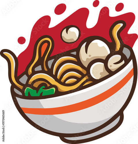 Bowl of Fire: Viral Spicy Meatballs