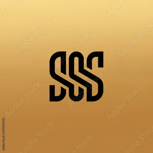 Modern SSS Monogram Logo Design.