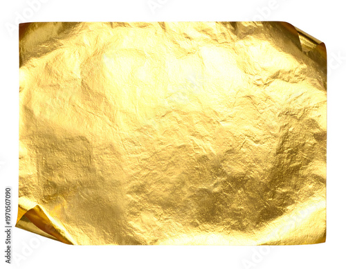 Reflective textured metallic sheet