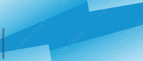 Abstract blue geometric background with modern gradient and copy space for technology concept