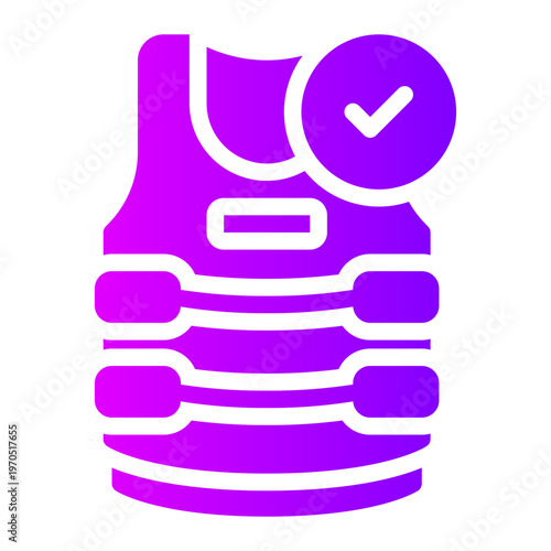 bulletproof gradient icon