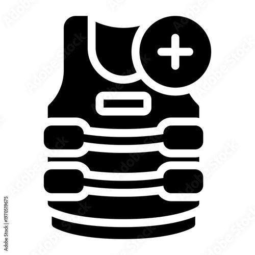 bulletproof glyph icon