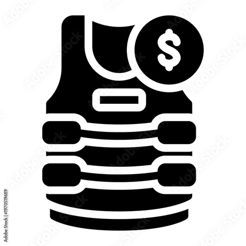 bulletproof glyph icon