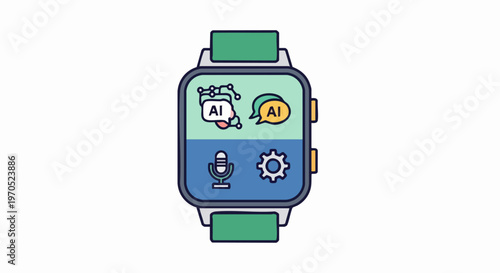 AI-Powered Smartwatch with Advanced Features and Modern Design.