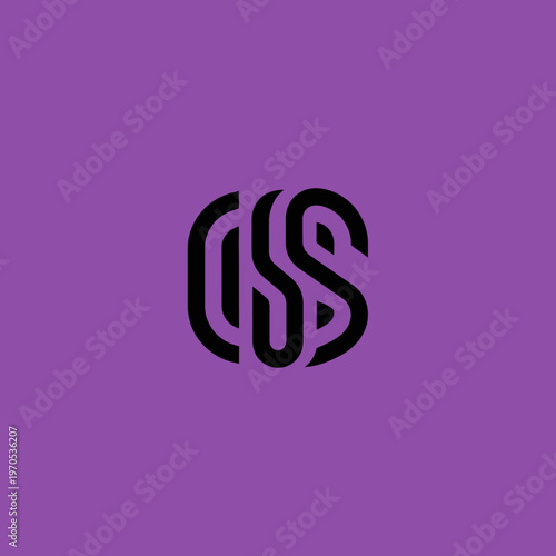 Modern Abstract CSS Logo Design.