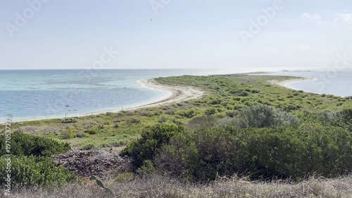 Wallpaper Mural Dry Tortugas Sandy Spit with Turquoise Water and Seabirds Torontodigital.ca