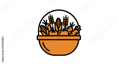 Fresh Vegetables in a Bowl.