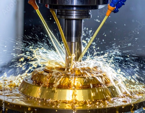 CNC Precision engineering at work