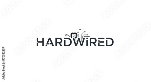 Hardwired Logo Design.
