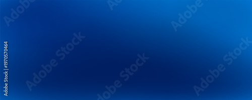 Deep Blue Gradient Background with Elegant Light Flare and Minimalist Smooth Texture. Vector Illustration