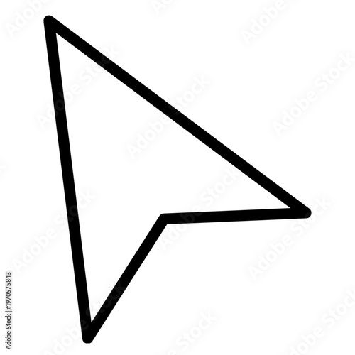 Simple arrow sign icon, clean and minimal design, suitable for navigation and direction concepts