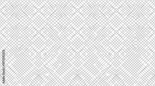 Subtle gray woven crosshatch texture background with diagonal grid pattern.