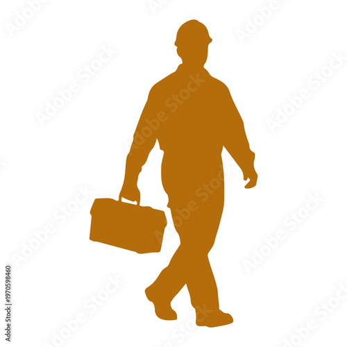 International Labor Day Vector Illustration: Happy May 1st Workers Day Celebration with Industrial Gear, Tools, and Worker Silhouette for Poster, Banner, and Social Media Branding