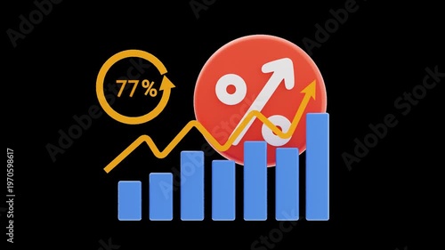 3D Interest Rate | Alpha Channel
