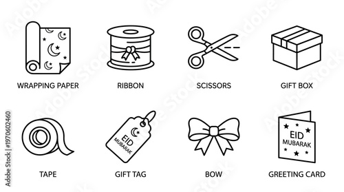 Airport security icons: gate, scanner, passport, camera, ID, wand, tray, alert.