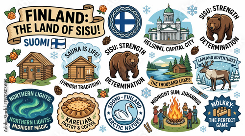 Finland: Land of Sisu, Culture, and Nature Icons
