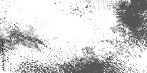 Vintage black and white abstract grunge wall texture featuring a cold aqua splash pattern with liquid paint drops and bubble art on a dirty glass backdrop