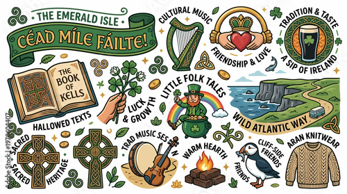 Irish Culture Icons: Luck, Music, Landscape, and Traditions