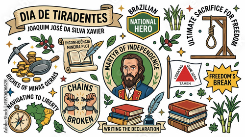 Tiradentes Brazilian National Hero Independence Martyr