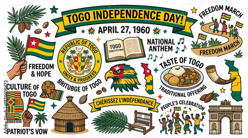 Togo Independence Day Celebration - April 27, 1960