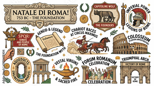 Ancient Rome Symbols: Foundation, Myths, and Monuments