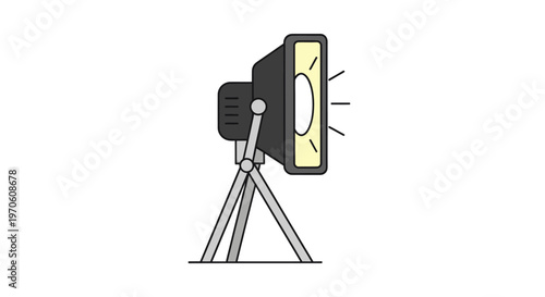 Studio Spotlight on Tripod Stand.