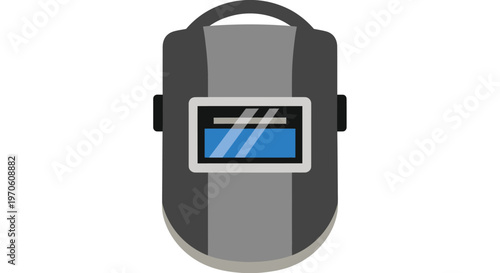 Welding Helmet with Digital Display Screen.