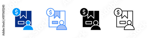 Demand Multiple Style Icon Set Vector 