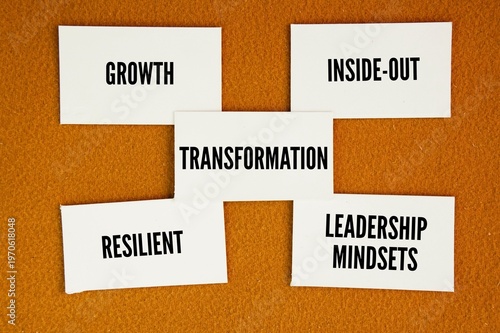 What are the six mindsets? Growth, Inside-Out, Transformation, Collaborative, Resilient, and Leadership mindsets word. These mindsets represent a holistic approach to modern professional development.