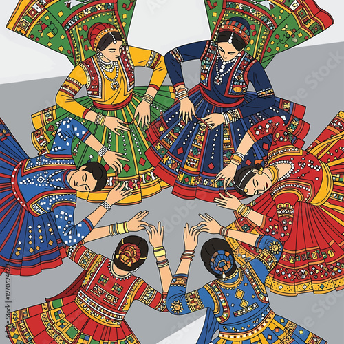 Group of women in traditional dance 1.