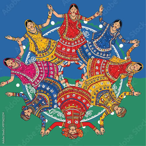 Group of women in traditional dance 4.