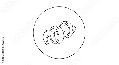 Citrus Peel Swirl Icon
